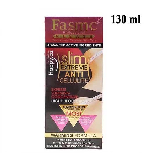Fasmc Slim Extreme Anti Cellulite Express Slimming Concentrate Cream 130ml